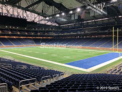 Section 110 at Ford Field 