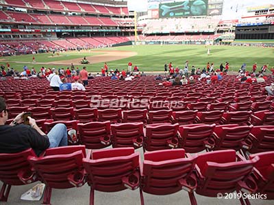 Section 132 at Great American Ball Park 