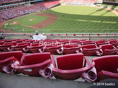 Section 304 at Great American Ball Park 