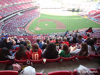 Section 304 at Great American Ball Park 