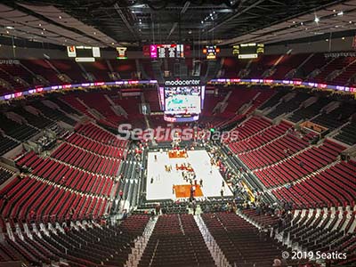 Section 222 at Moda Center 