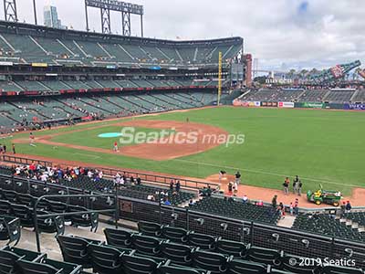 Section 105 at Oracle Park 