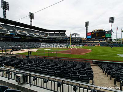 Section 105 at PNC Park 