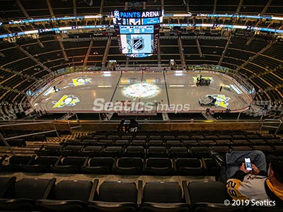 Section 219 at PPG Paints Arena 