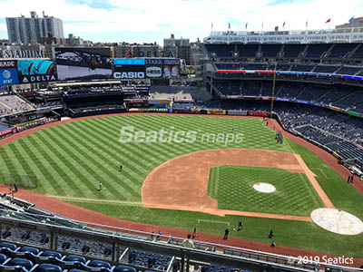 Section 424 at Yankee Stadium 